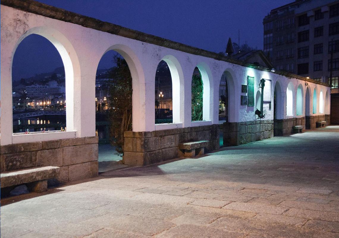 Apartamentos Turisticos Casa Soto Baiona Dış mekan fotoğraf